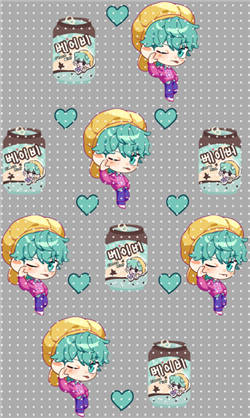 Keychain sticker-Y 1195